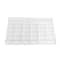 6 Pack: 13.6" Clear 36-Compartment Divided Tray with Lid by Bead Landing™